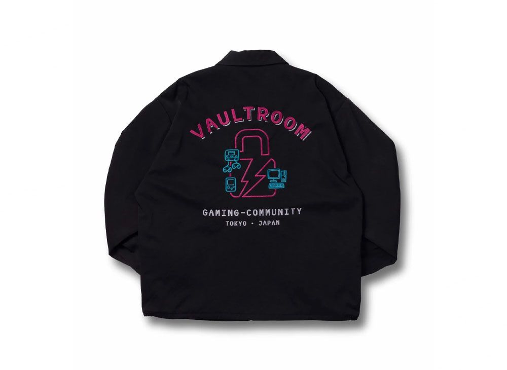 VR × KARUBINACHO HOODIE / BLK Mサイズ XLサイズ】VAULTROOM VR