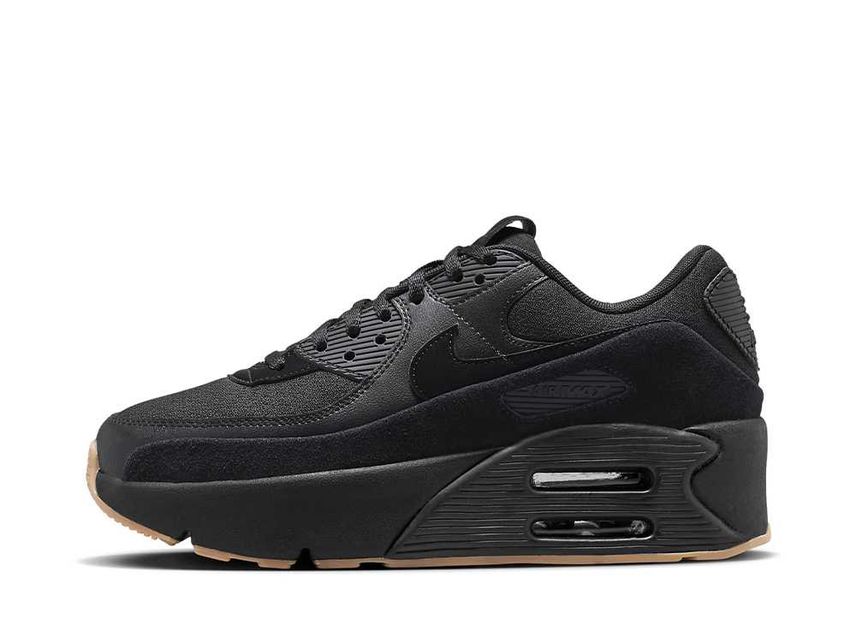 Nike Women s Air Max 90 LV8 Black Gum Medium Brown Anthracite