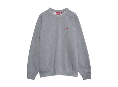シュプリーム スモール ボックス クルーネック ヘザー グレー XL シュプリーム スモール ボックス クルーネック ヘザー グレー XL