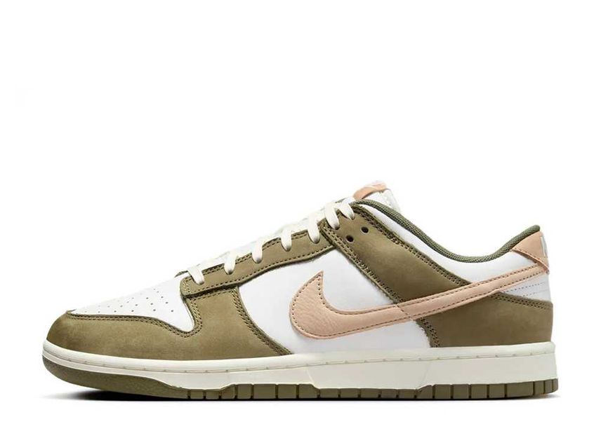 ナイキ ダンク ロー レトロ PRM "ミディアムオリーブ アンド サミットホワイト"