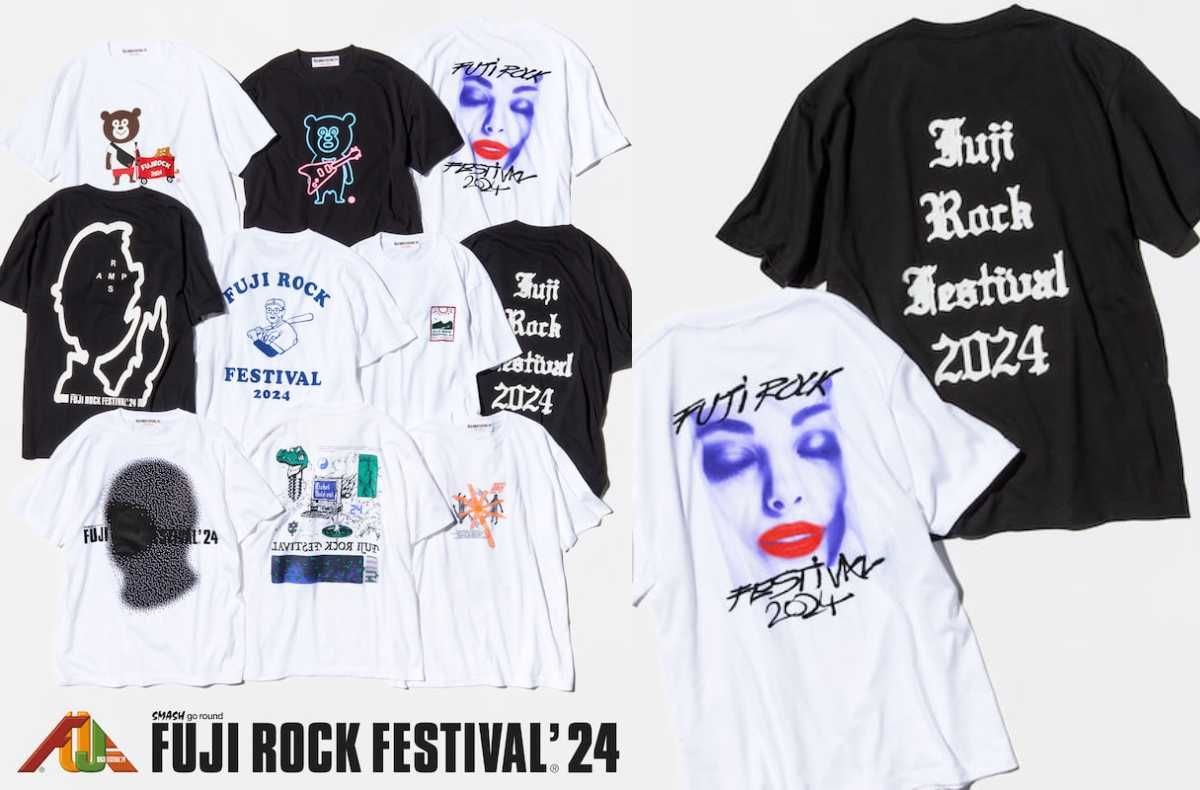 予約受付中|FUJI ROCK FESTIVAL'24 × BEAMS OFFICIAL T-SHIRT collection|抽選/販売/定価情報 1枚目
