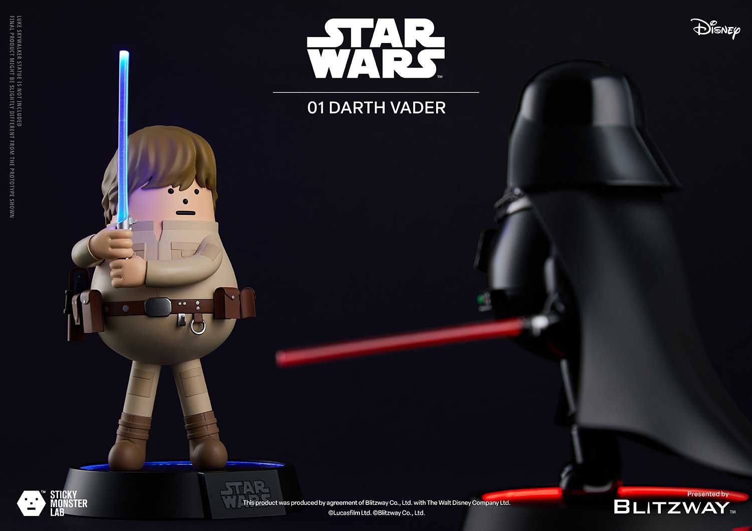 スティッキーモンスターラボ × スターウォーズ ダース・ベーダー