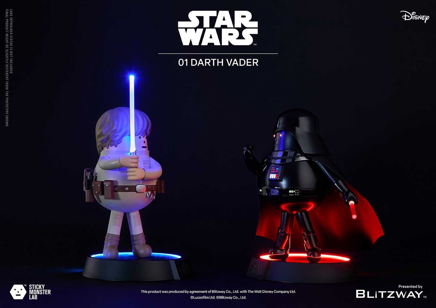 スティッキーモンスターラボ × スターウォーズ ダース・ベーダー