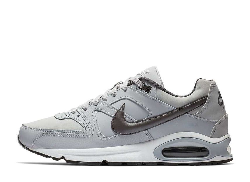 Nike Air Max Command Wolf Grey Black White Metallic Dark Gray