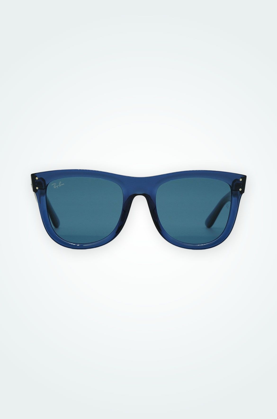 Ray-Ban レイバン WAYFARER REVERSE ブルー WAYFARER REVERSE Sunglasses in Transparent Navy Blue and Dark Blue