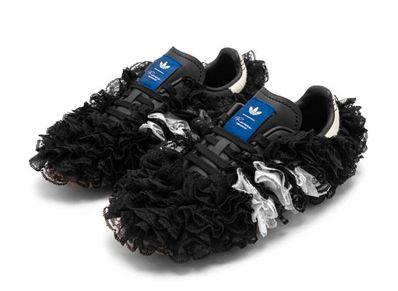 Reverie by Caroline Hu × adidas Women's Samba Lace Upper "Black"