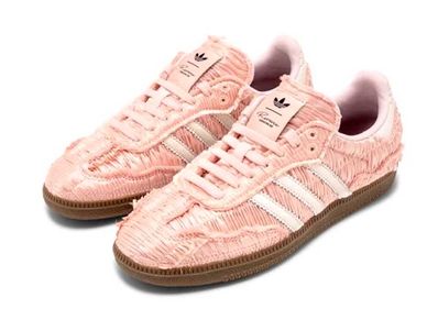 Reverie by Caroline Hu × adidas Women's Samba Silk Upper "Pink"