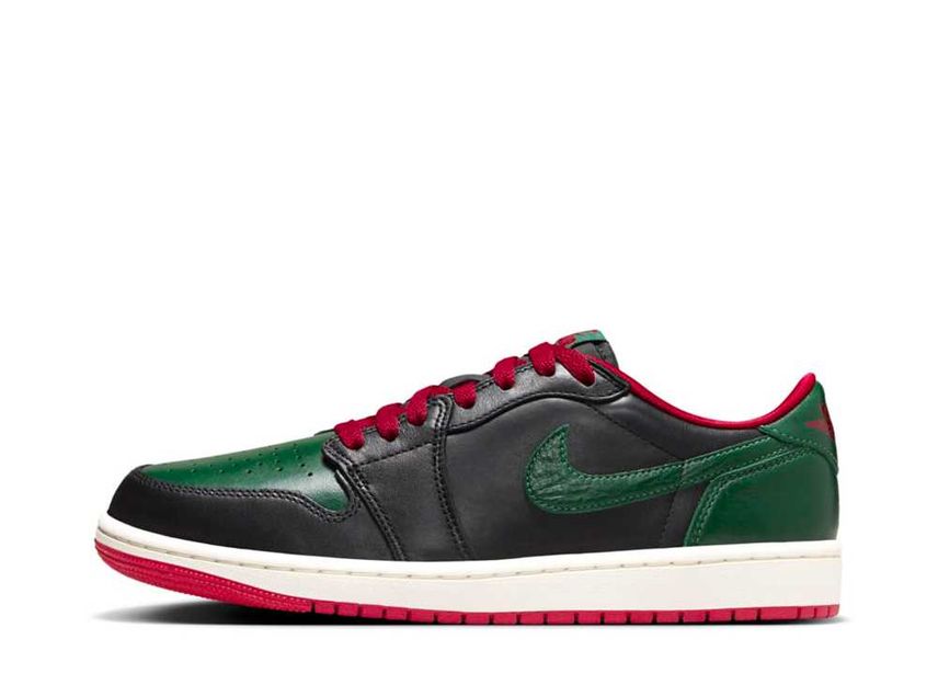 Nike Women s Air Jordan 1 Retro Low OG Black and Gorge Green