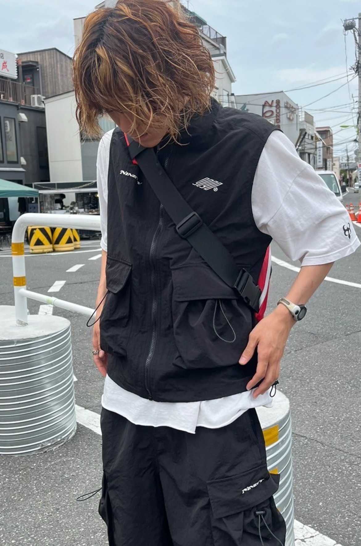 ナインティーナインティー ビッグポケットナイロンセットアップ