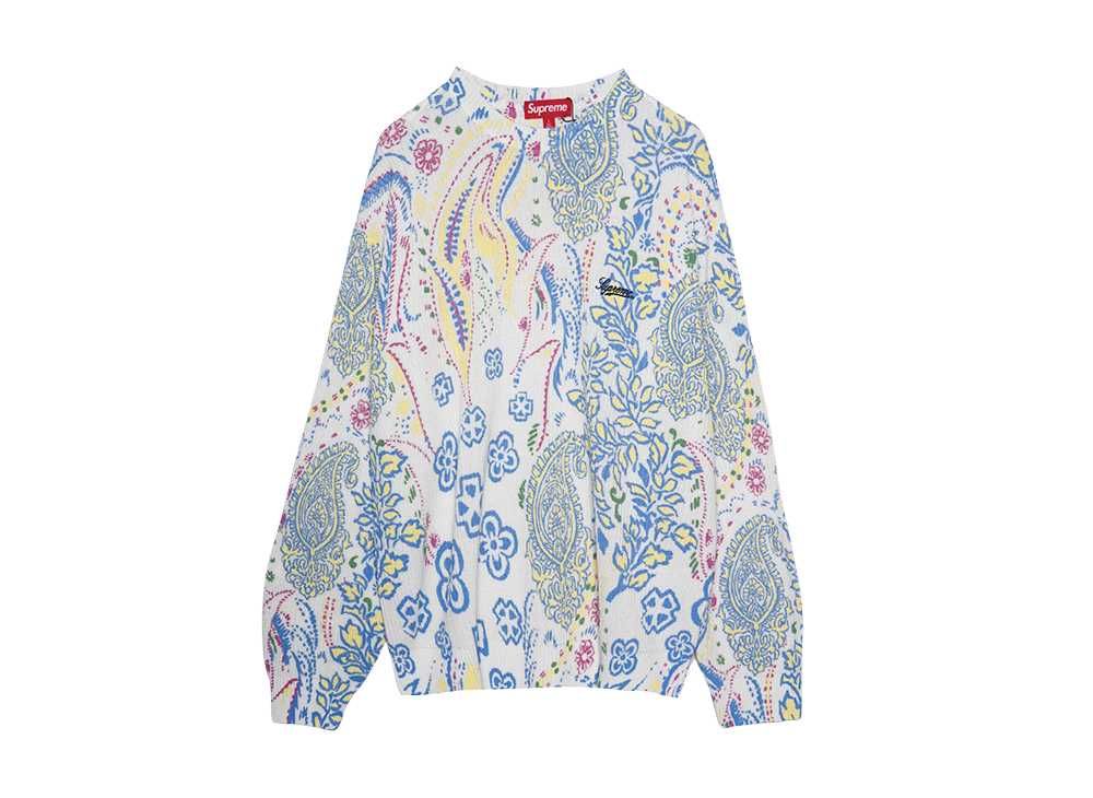 Supreme Printed Paisley Sweater 