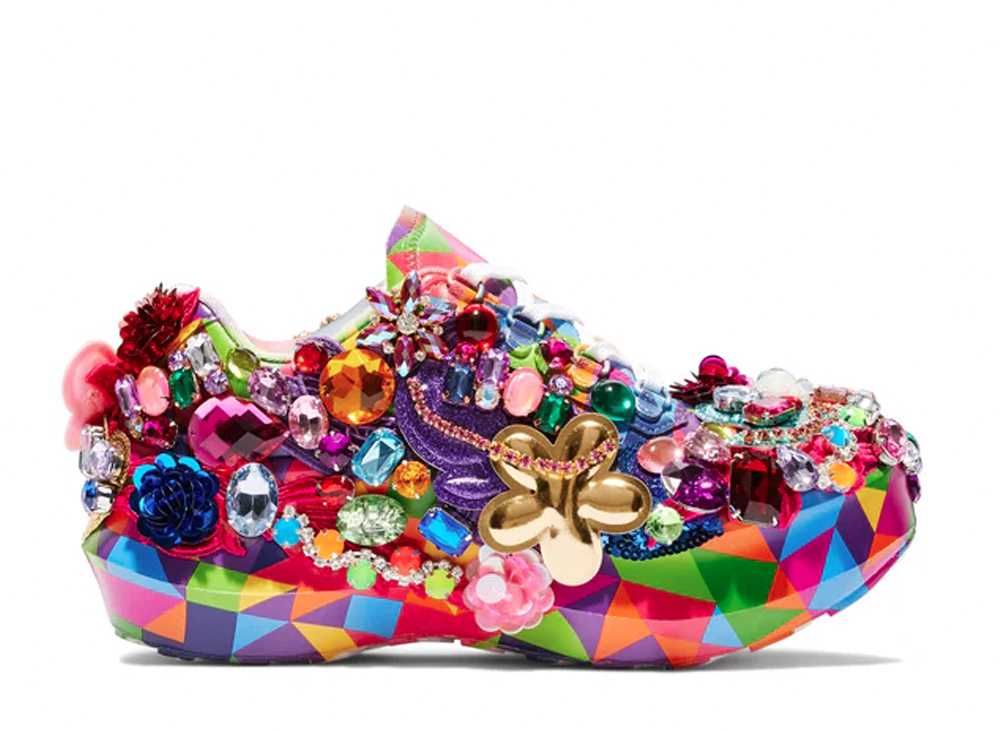 海外発売中｜COMME des GARÇONS × Salomon SR811 Embellished Platform  