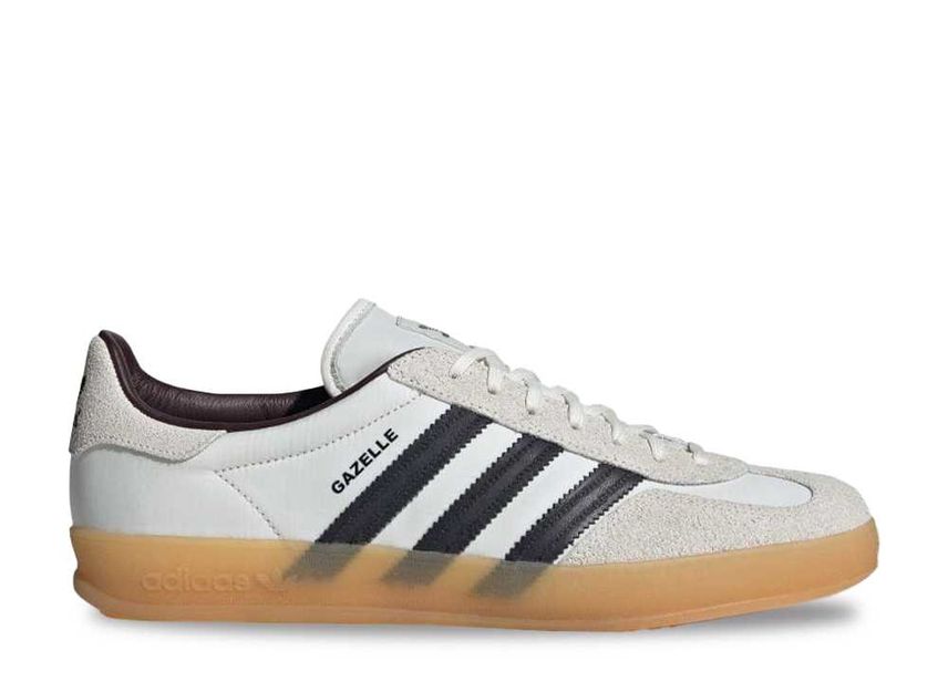 柴田ひかり × アディダス オリジナルス ガゼル インドア "コアホワイト/ナイトグレー/クリームホワイト"