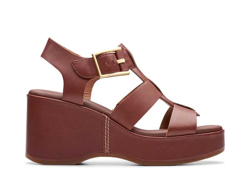 Clarks クラークス エルビナドリーム (タンレザー)Brown 24cm Clarks クラークス エルビナドリーム (タンレザー)Brown 24cm
