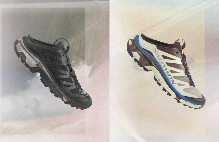 阪急百貨店MM6で購入【MM6 ×SALOMON】XT MULE 4 未使用新品 MM6 Maison Margiela × Salomon XT-4 Mule
