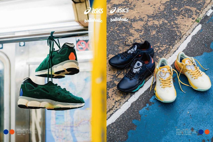 6/22・6/23発売|ballaholic × Asics 24SS collection|抽選/販売/定価情報
