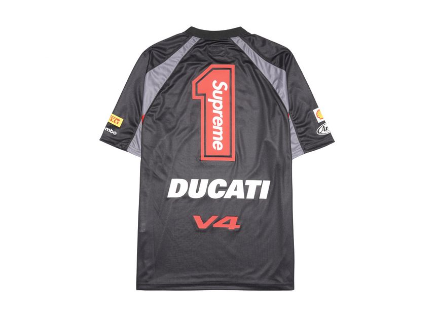 Supreme x Ducati Soccer Jersey Supreme x Ducati Soccer Jersey