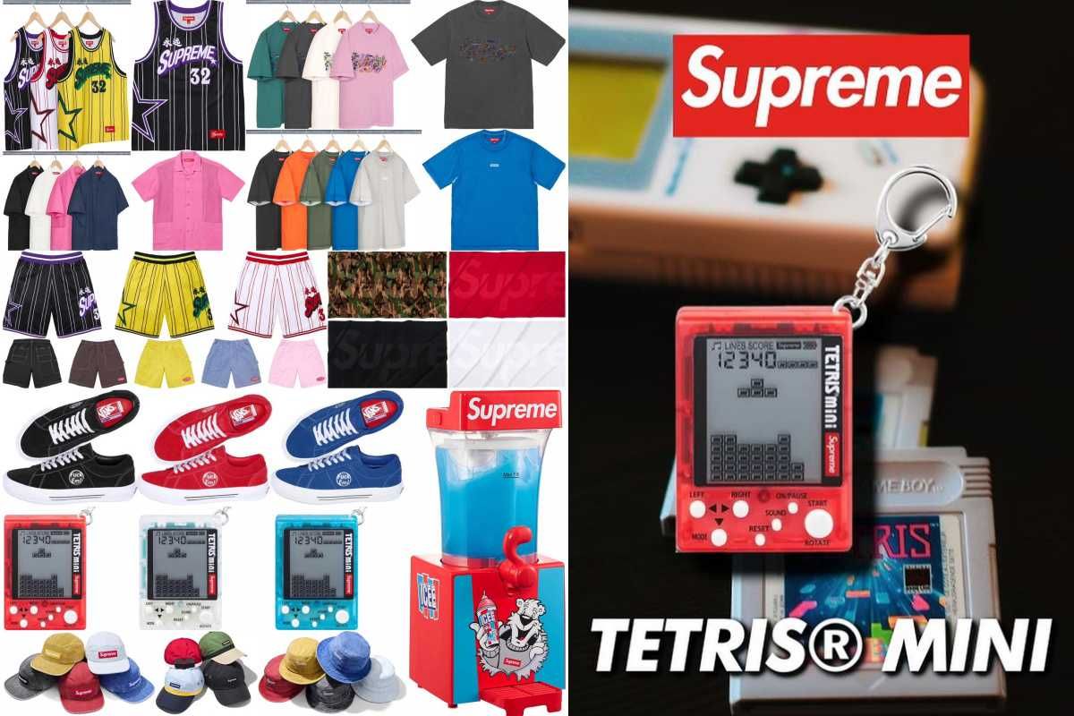 6/15発売|Supreme × Tetris Mini 24SS Week18|抽選/販売/定価情報