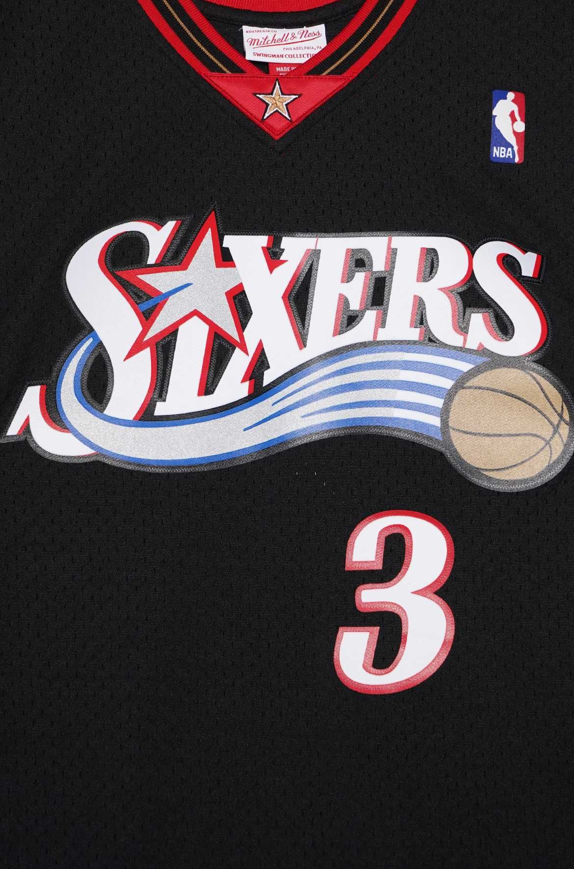 ミッチェルアンドネス NBA スウィングマン ロードジャージ 76ers 00