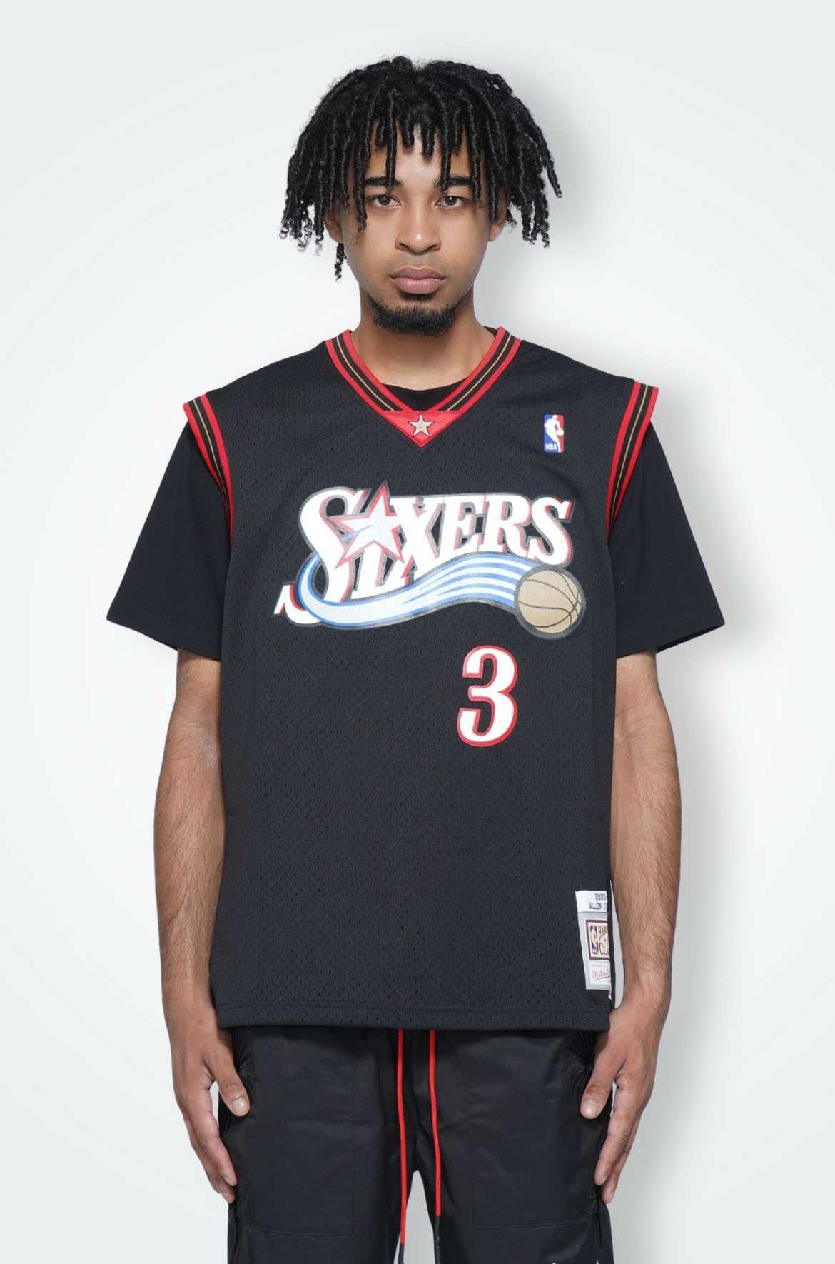 ミッチェルアンドネス NBA スウィングマン ロードジャージ 76ers 00