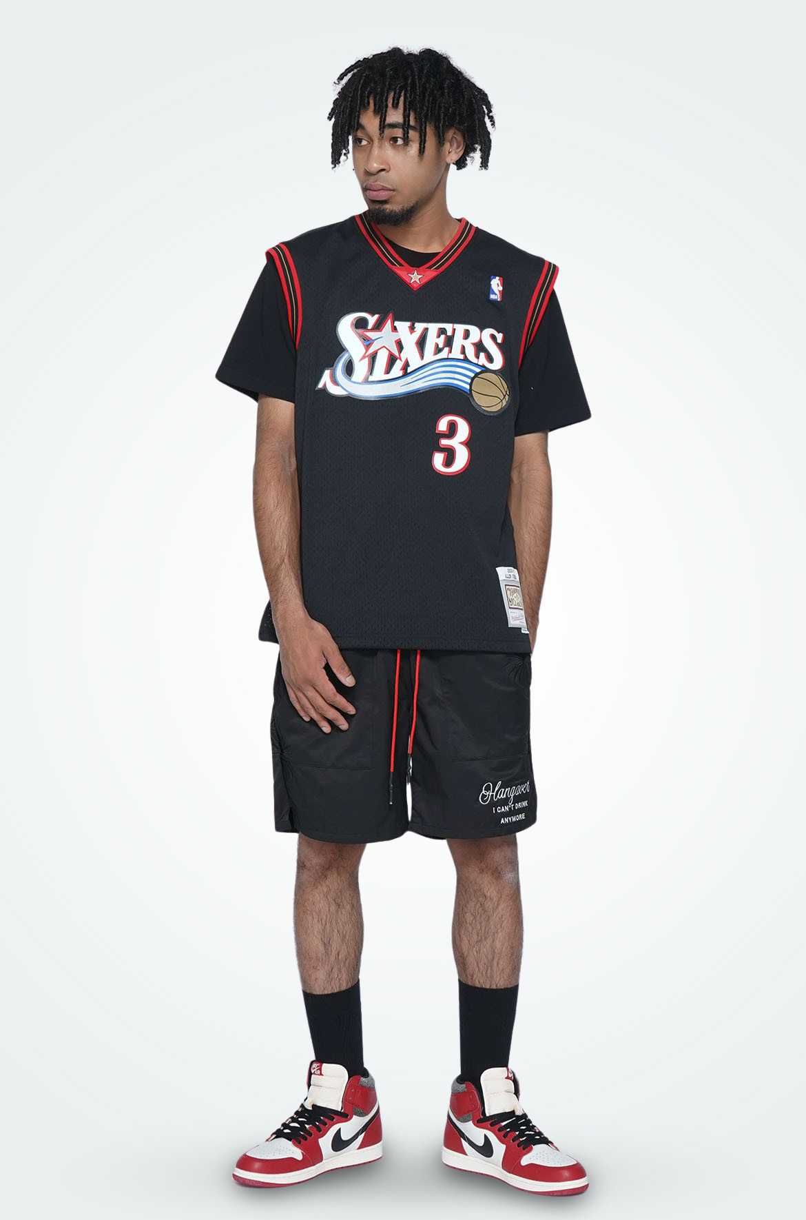 ミッチェルアンドネス NBA スウィングマン ロードジャージ 76ers 00