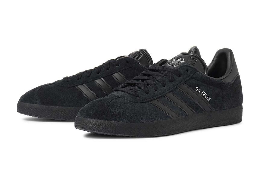 6/15発売|adidas Originals Gazelle "All Black/Silver Metallic"|抽選/販売/定価情報
