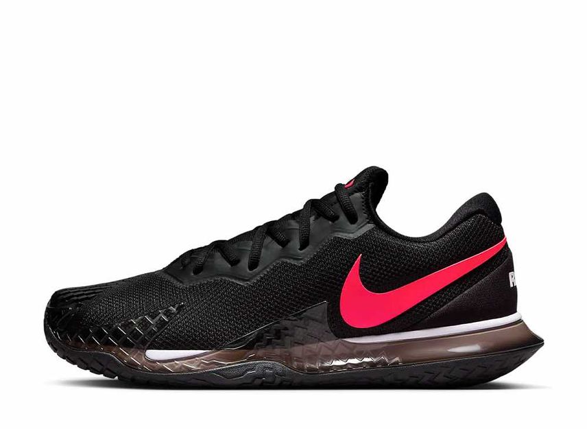Nike Court Zoom Vapor Cage 4 Rafa Black Barely Grape Siren Red