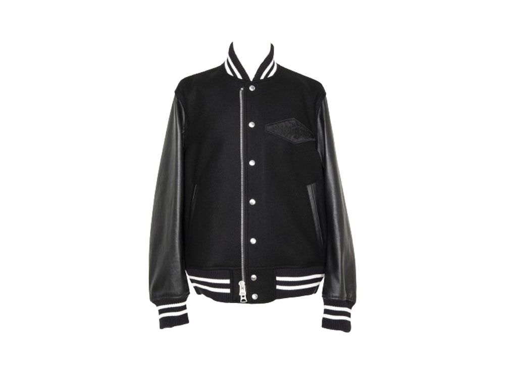 Sacai ゴンズ ウール メルトン バーシティー ジャケット