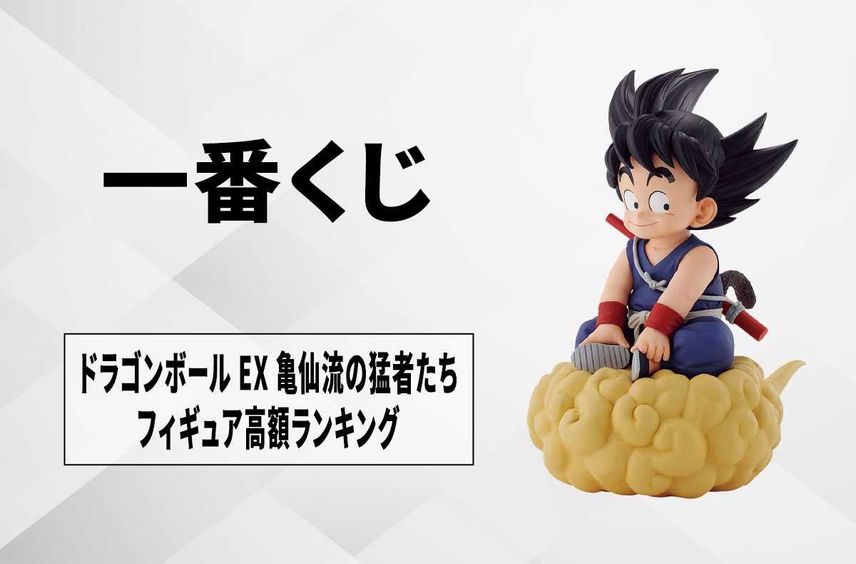 【一番くじ】『ドラゴンボール』フィギュア 高額ランキング【EX 亀仙流の猛者たち】