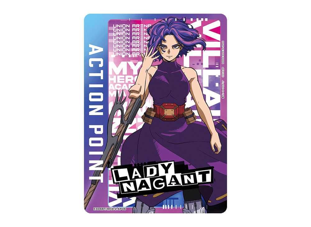アクションポイント　MHA-2-AP06 LADY NAGANT　ヒロアカ　2弾 アクションポイントMHA-2-AP06 LADY NAGANTヒロアカ2弾