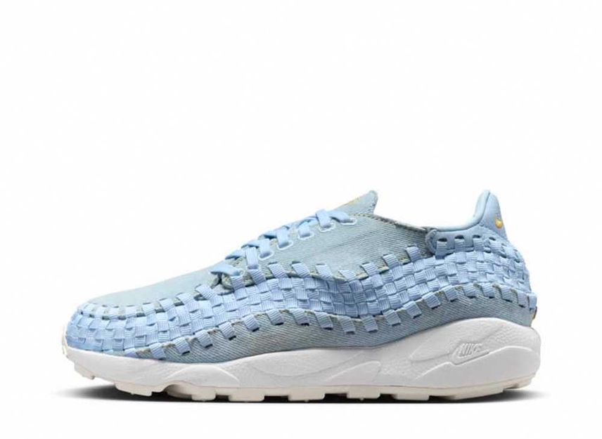 ナイキ ウィメンズ エアフットスケープ ウーブン "アイスブルー"