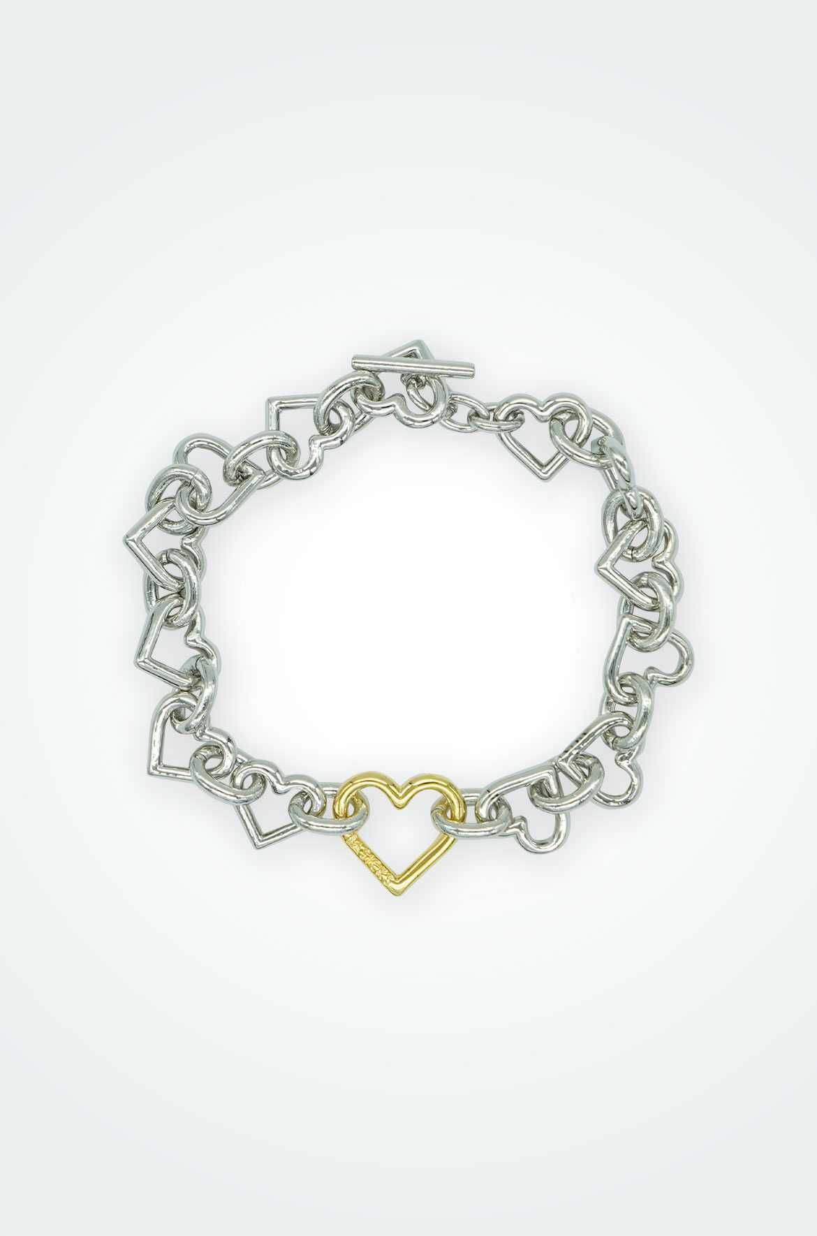 ベイシックス ハートシェイプドブレスレット 