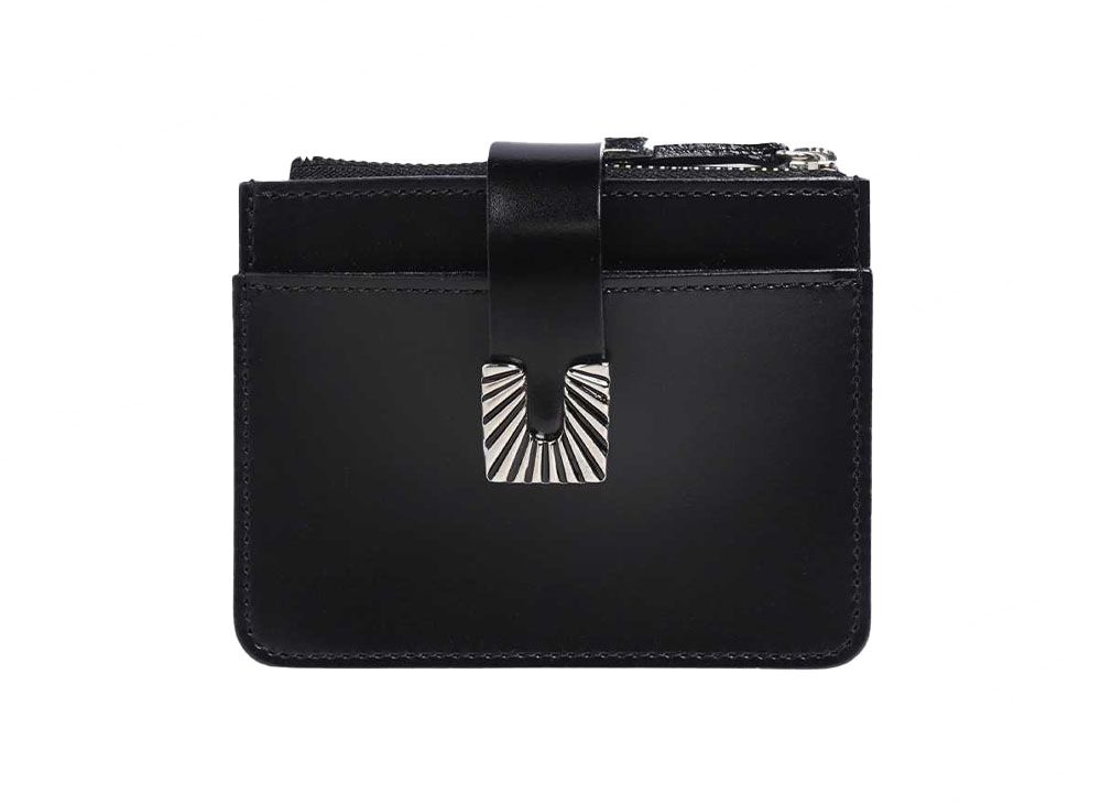 toga スタッズ財布 ラスト値下げ!! TOGA ブラック スタッズ 二つ折り