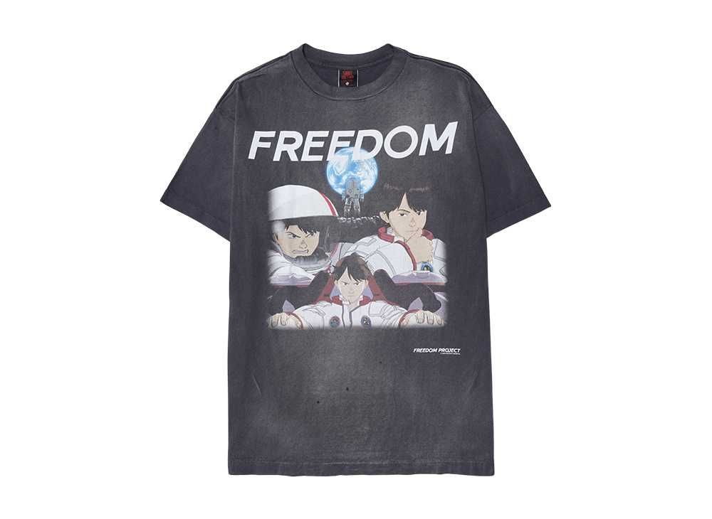 SAINT Mxxxxxx 24SS x FREEDOM Short Sleeve T-Shirt 
