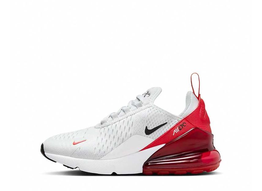 Nike GS Air Max 270 Photon Dust Picante Red Black