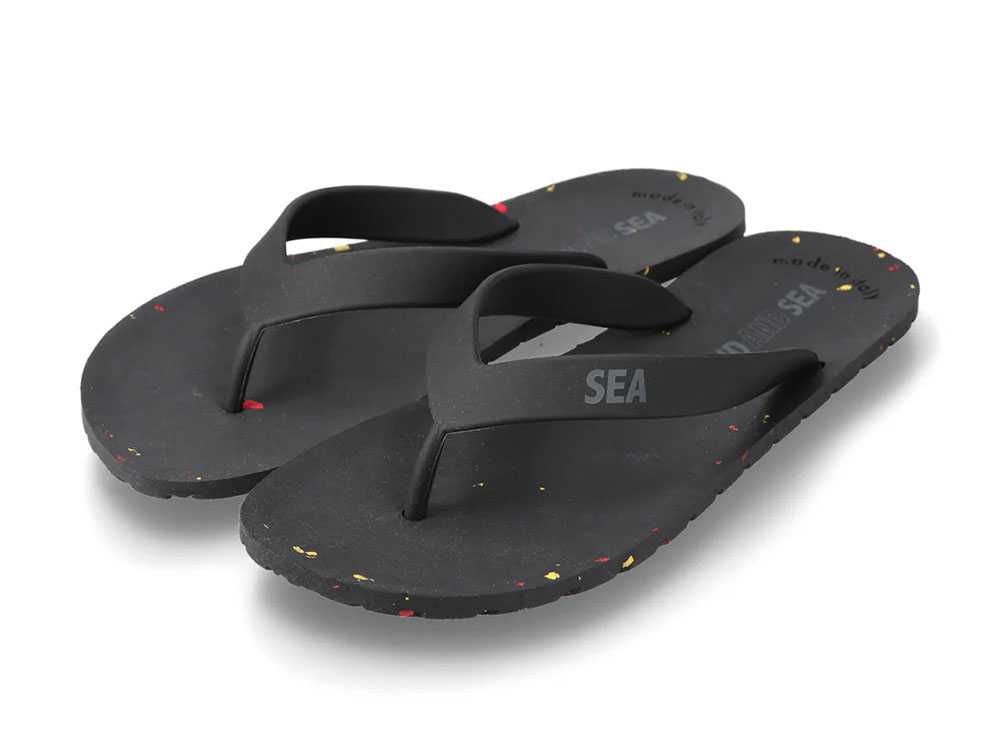 靴 WIND AND SEA / SEA H&H FLIPPER BLACK WIND AND SEA / SEA H&H FLIPPER BLACK