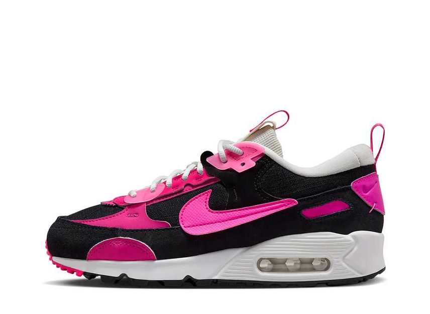 Nike Women s Air Max 90 Futura Summit White Fire Berry Black