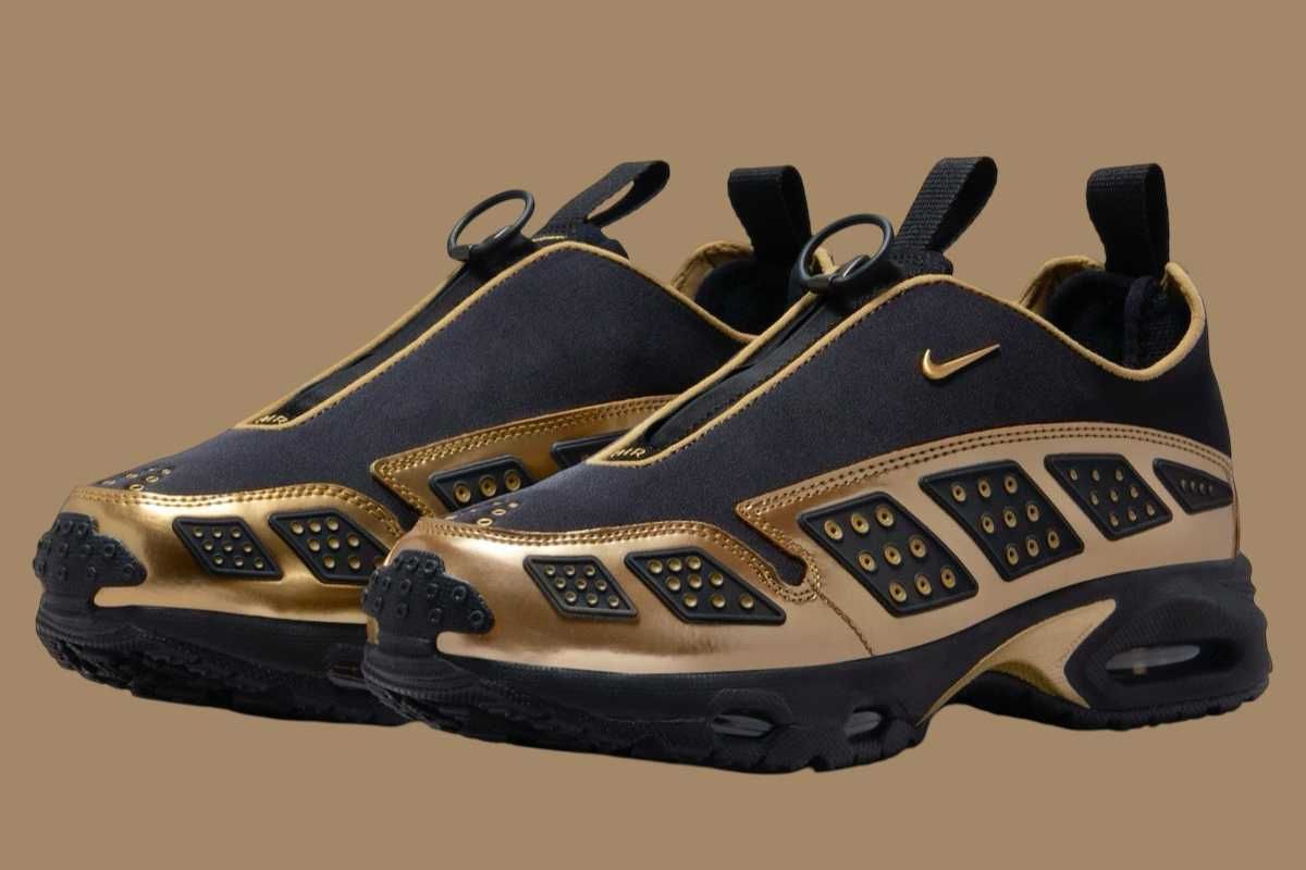 10/16発売|Nike Women's Air Max SNDR "Black and Metallic Gold"|抽選/販売/定価情報