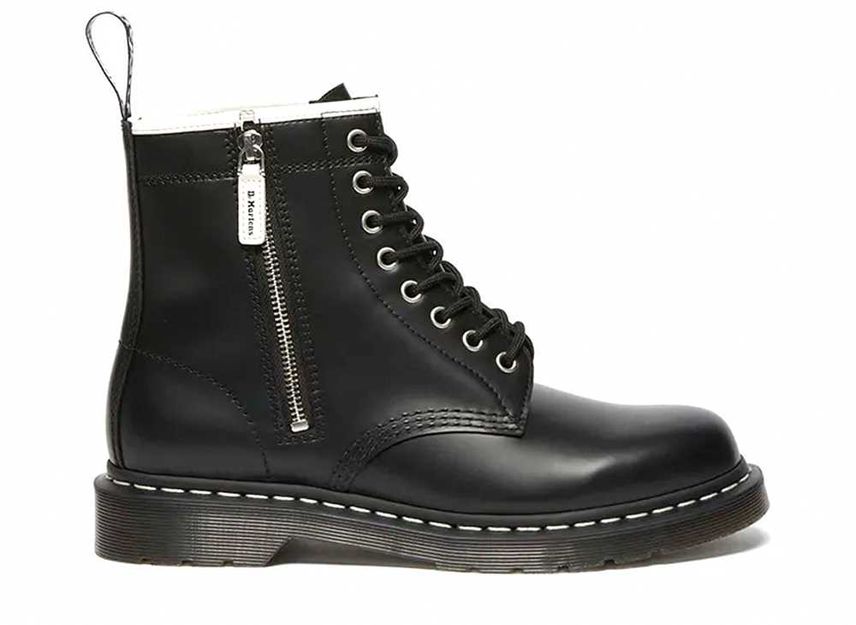 Doc martens white stitching clearance