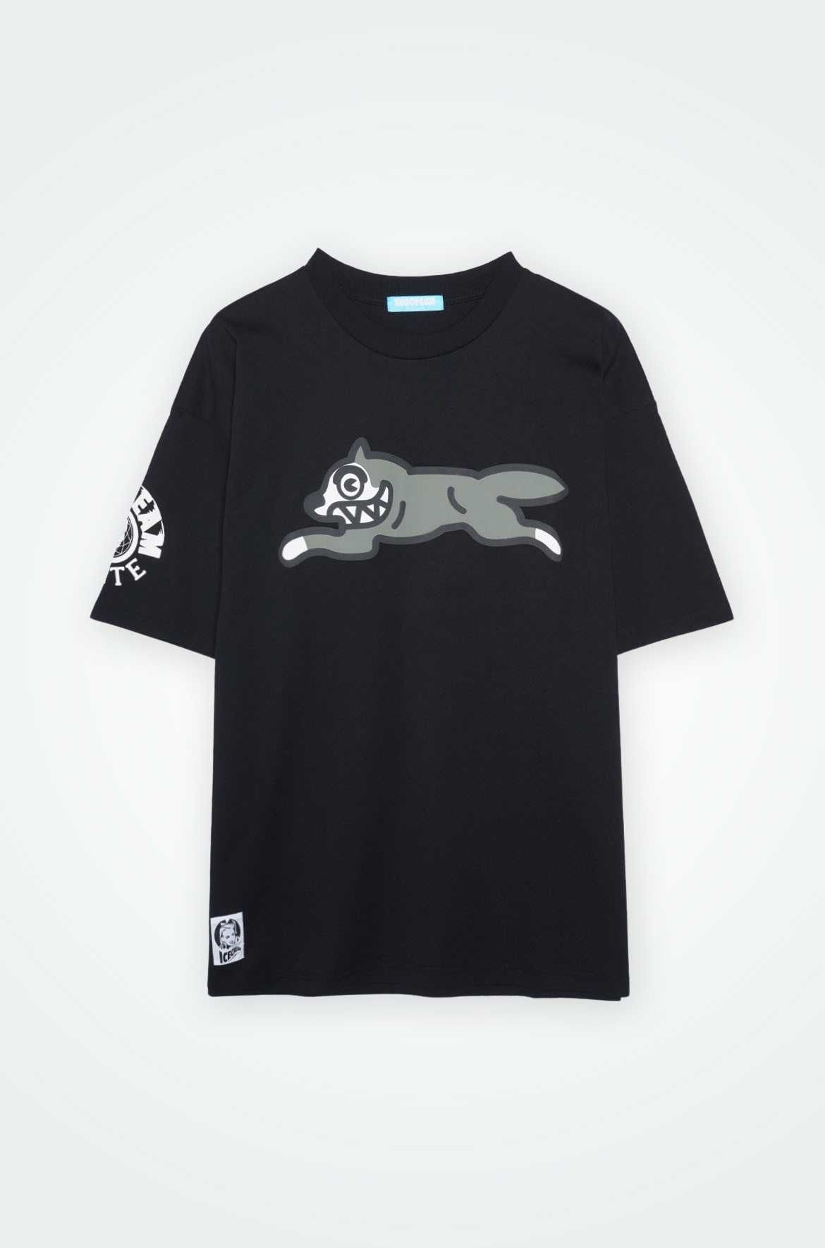 アイスクリーム コットンTシャツ ランニングドッグ 