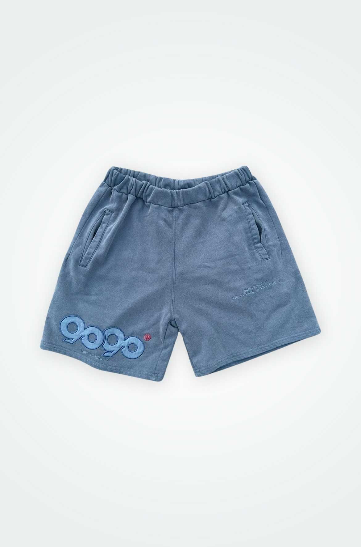 9090 OG Wash コレクション Half Pants Wash Blue L size 9090 OG Wash