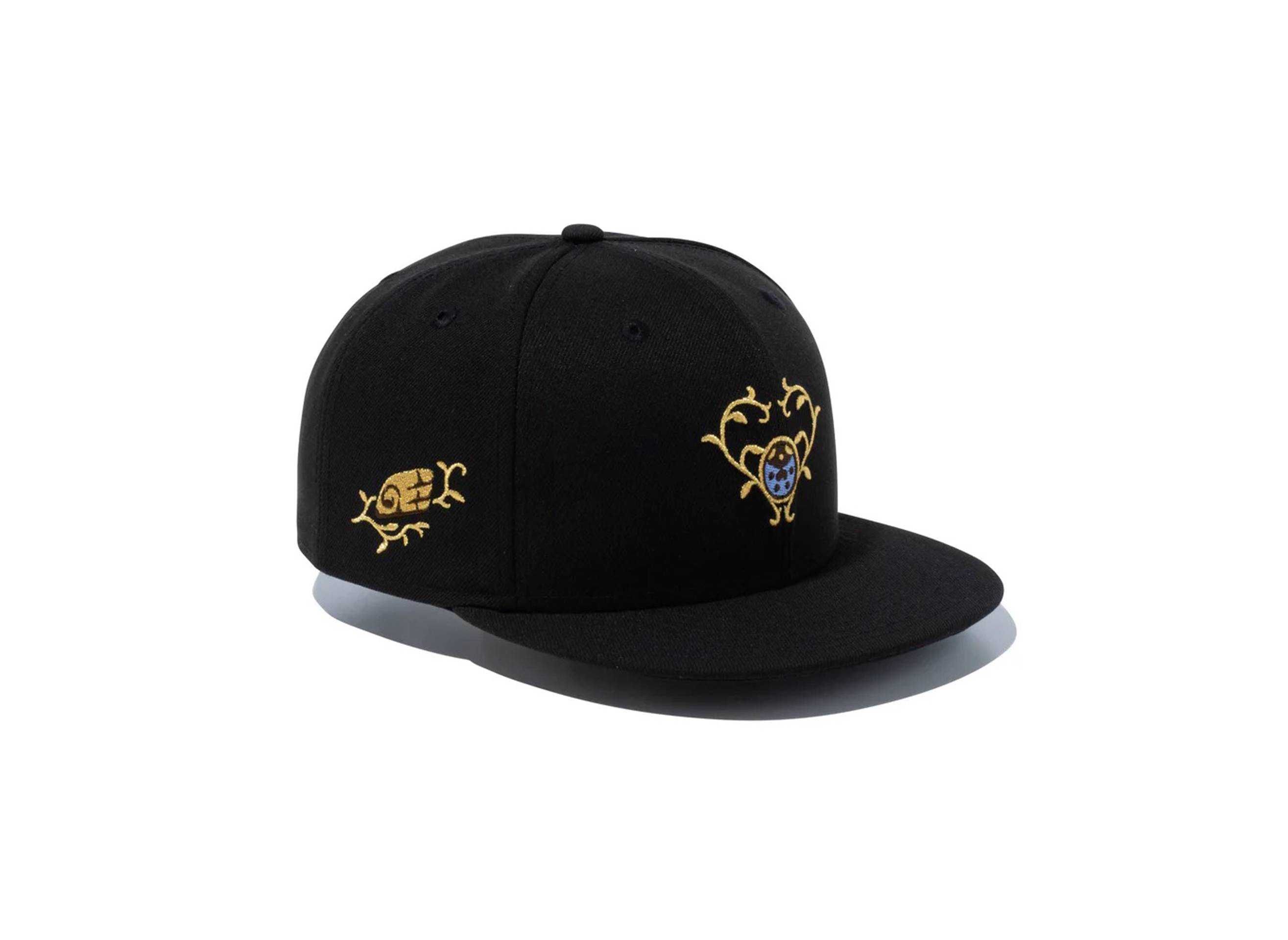 9FIFTY ジョジョの奇妙な冒険 黄金の風 ジョルノ・ジョバァーナ ブラック 9FORTY ジョジョの奇妙な冒険 黄金の風 矢 ブラック プリント