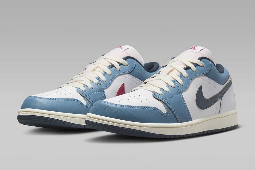 8/4発売|Nike Air Jordan 1 Low "White/Aegean Storm"|抽選/販売/定価情報