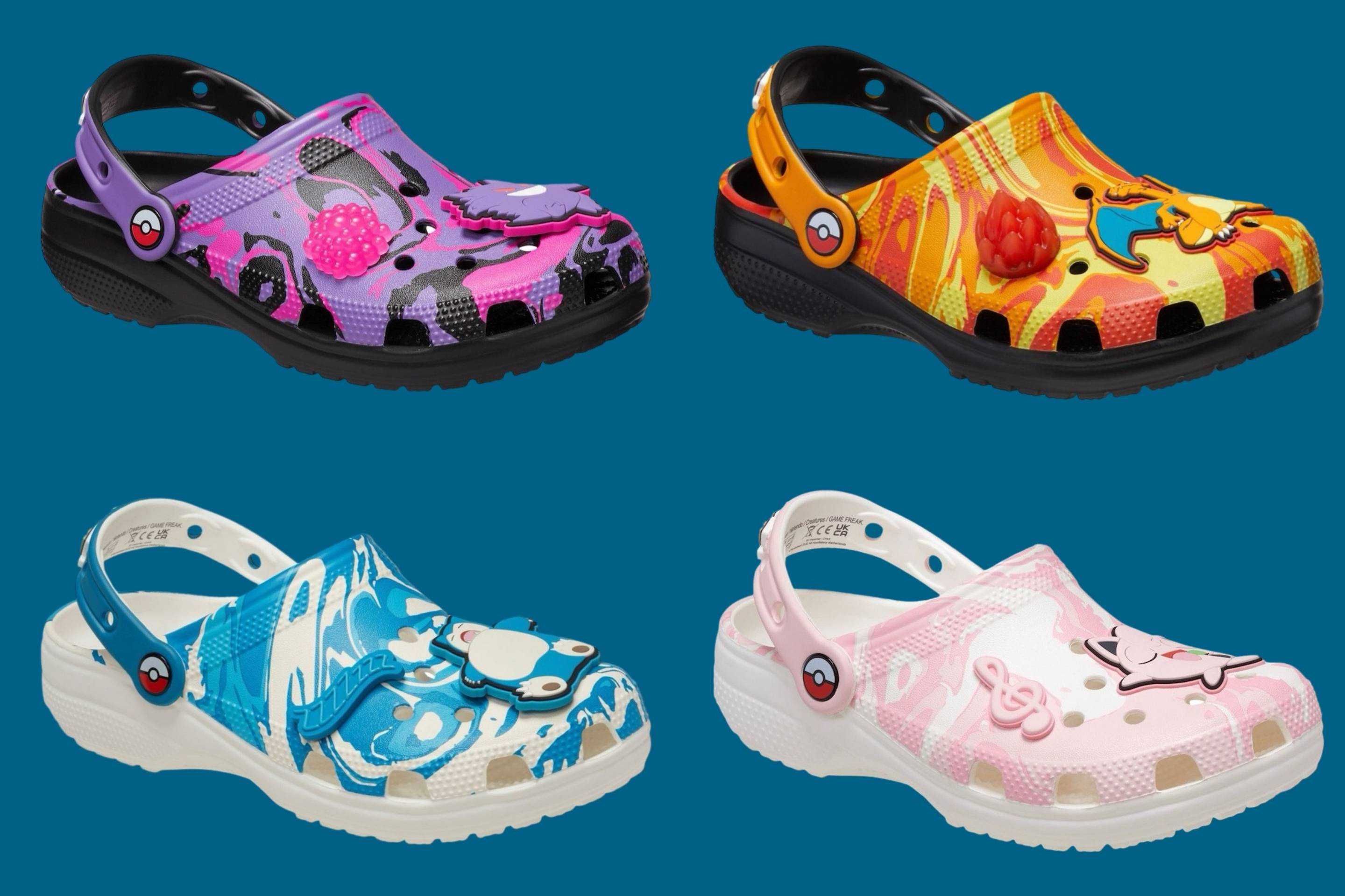 Pokemon x Crocs Classic Clog新品 Pokemon x Crocs Classic Clog 