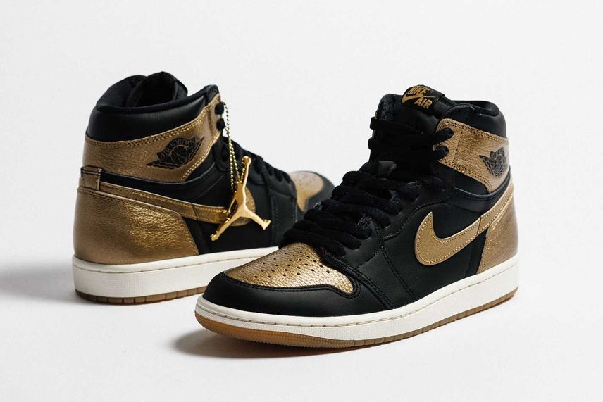 8/3発売|Nike Air Jordan 1 Retro High OG "Black and Gold"|抽選/販売/定価情報