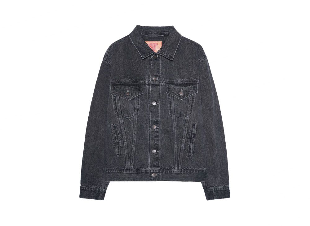 ジャケット・アウター ANDFAMILYS DENIM TRACKER JACKET BLACK ANDFAMILYS DENIM TRACKER JACKET BLACK