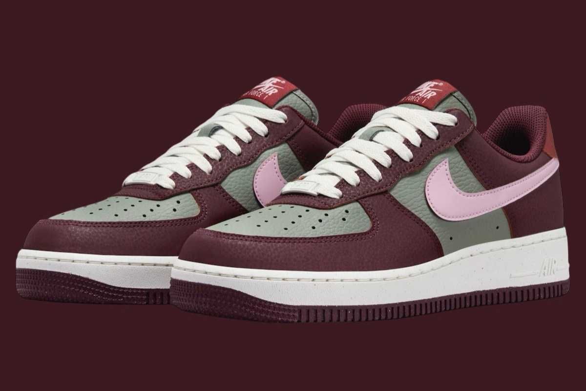最新リーク|Nike Women's Air Force 1 '07 Next Nature "Burgundy Crush"|抽選/販売/定価情報