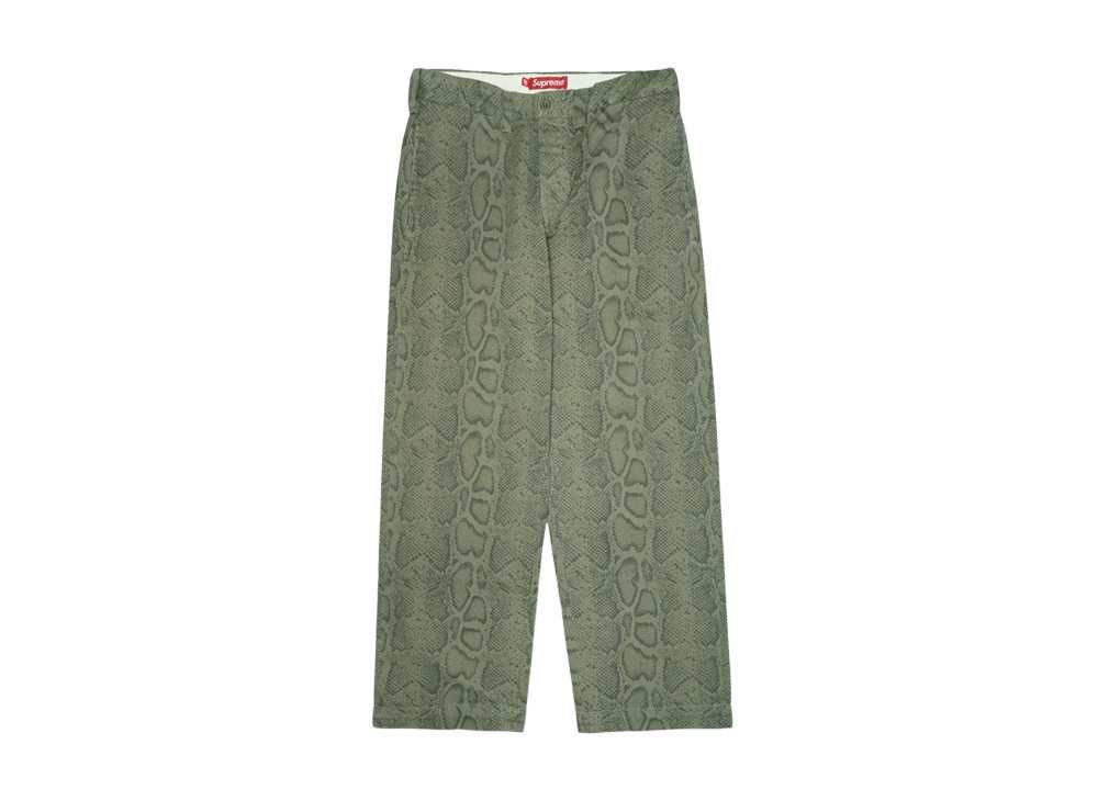 Supreme Snake Print Chino Pant 