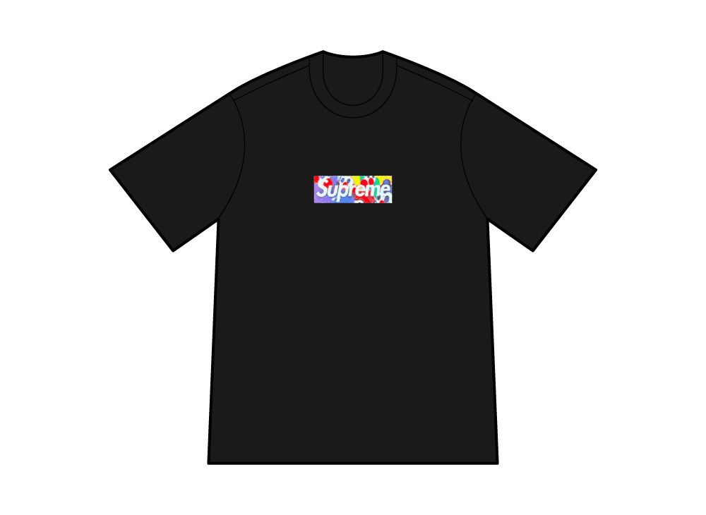 Supreme x Olaolu Slawn Box Logo Tee "Black"