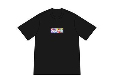 Supreme x Olaolu Slawn Box Logo Tee "Black"