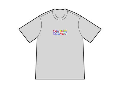 Supreme x Olaolu Slawn Box Logo Tee "Grey"